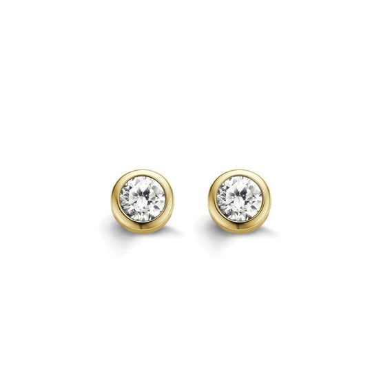 Milano Gilded Earrings - Gold/Silver - 7597ZY