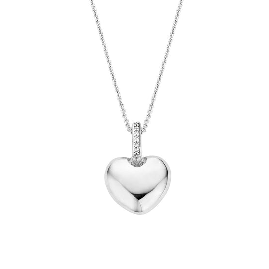 Milano Heart Pendant  Silver - 6745SI