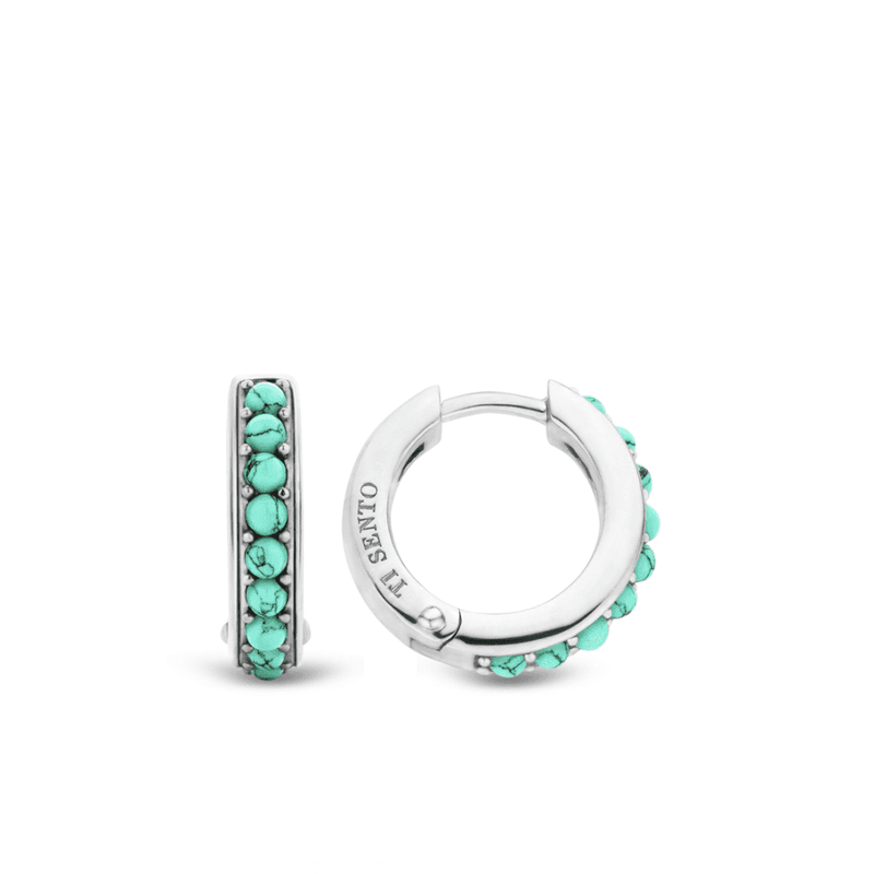 ti-sento-milano-hoop-earrings-turquoise-silver-7764tq