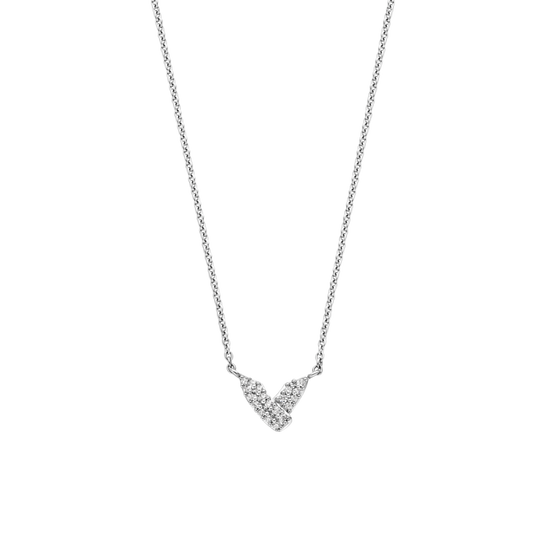 Milano Irregular Necklace - Silver - 3990ZI/42