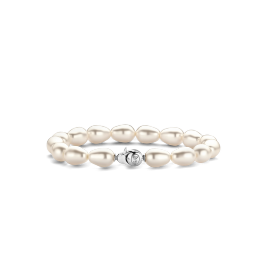 Milano Pearl Bracelet - Silver - 2996PW