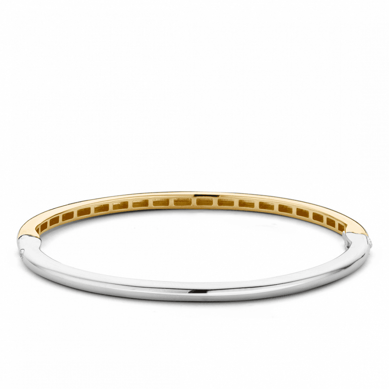ti-sento-milano-plain-bangle-gold-silver-2889sy