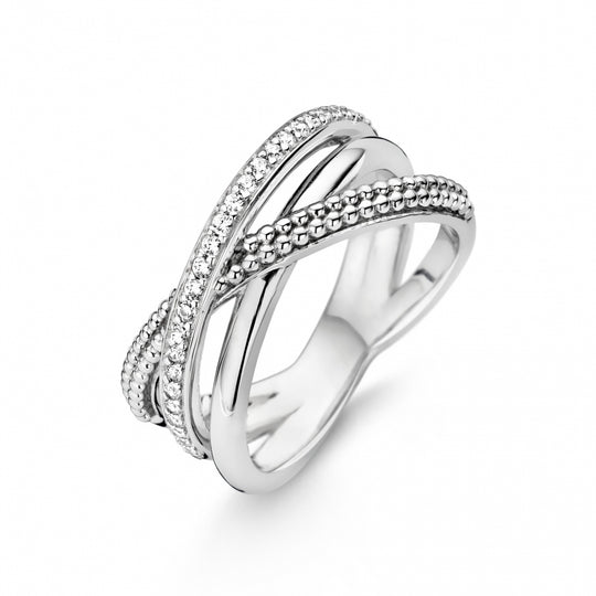 Milano Ring - Silver - 12022ZI