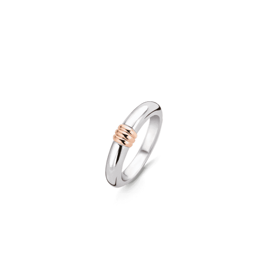 Milano Ring, Size 54 - Silver/Rose - 12154SR/54