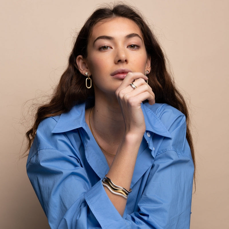 ti-sento-milano-ripple-cz-pave-bangle-silver-gold-2991zy