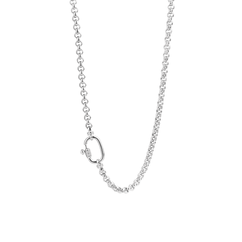 Silver deals milano chain