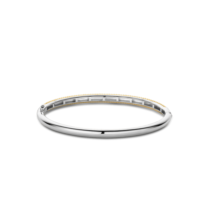 ti-sento-milano-slim-bubble-bangle-gold-23004sy