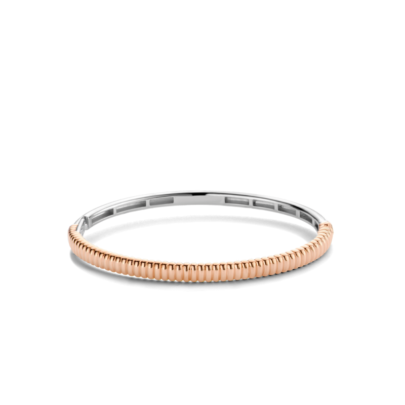 ti-sento-milano-slim-ribbed-bangle-rose-gold-2956sr