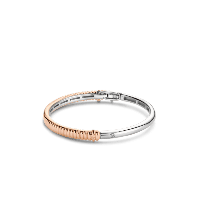 ti-sento-milano-slim-ribbed-bangle-rose-gold-2956sr