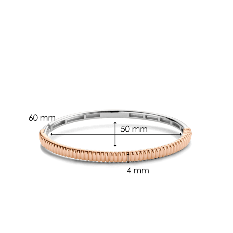 ti-sento-milano-slim-ribbed-bangle-rose-gold-2956sr