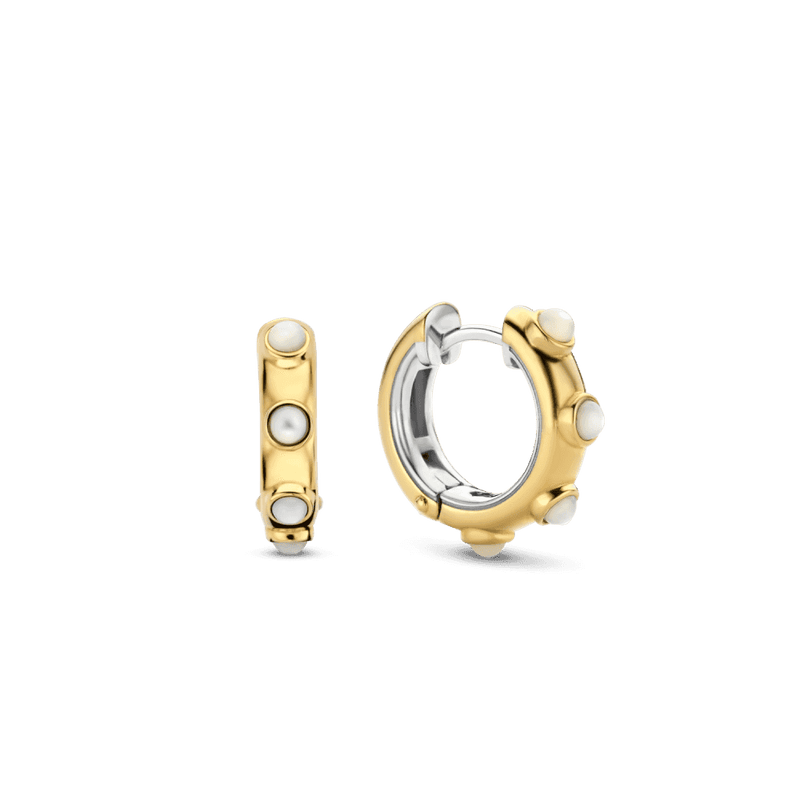 ti-sento-mother-of-pearl-small-hoop-earrings-gold-7873mw