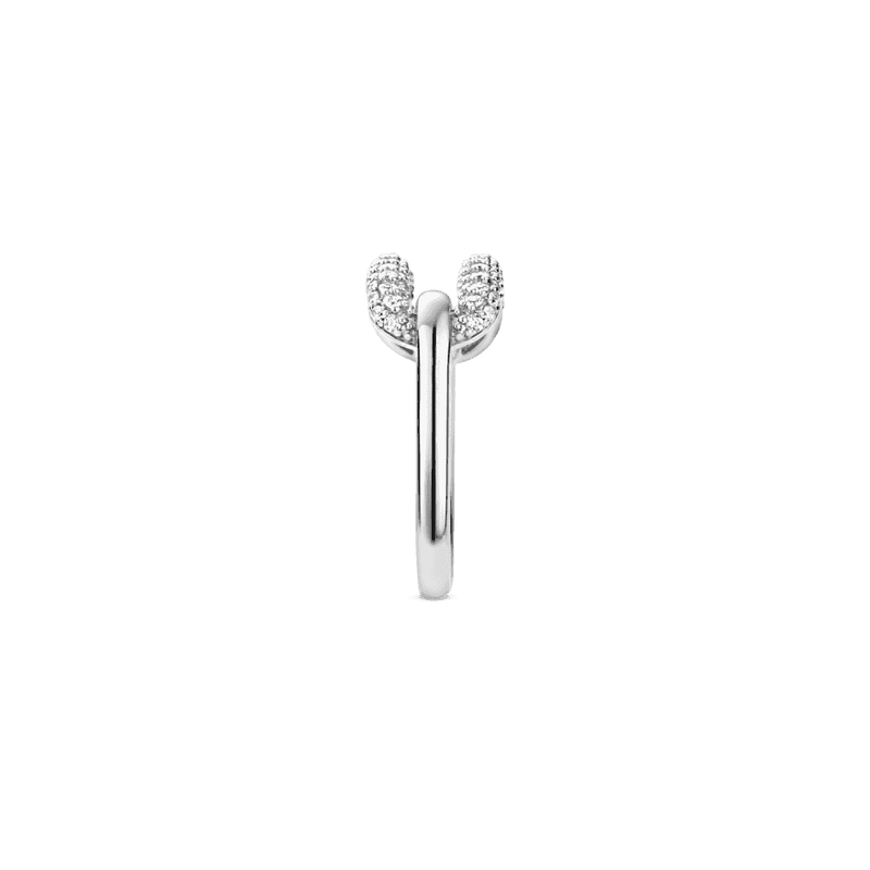 ti-sento-oval-link-cz-ring-size-52-silver-12228zi-52