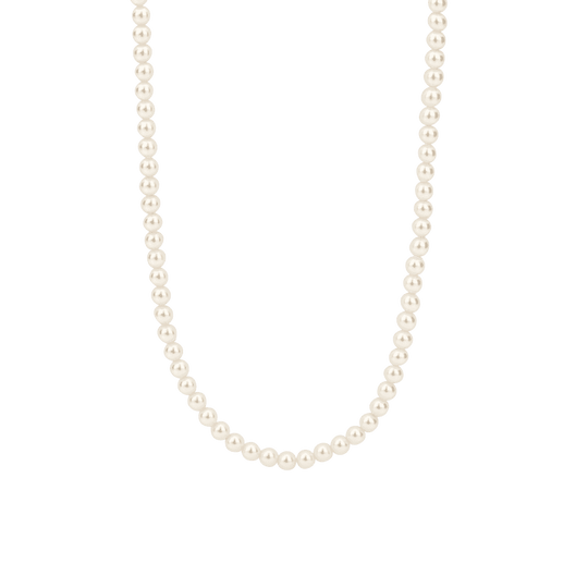 Pearl Milano Necklace - Silver - 3936ZI/42