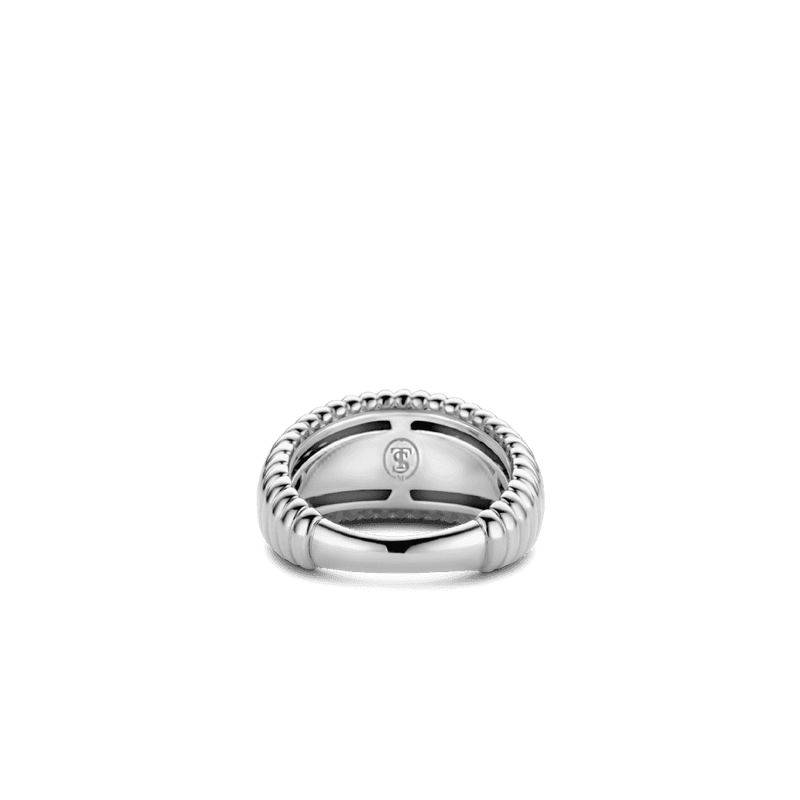 ti-sento-ribbed-dome-ring-size-58-silver-12217si-58
