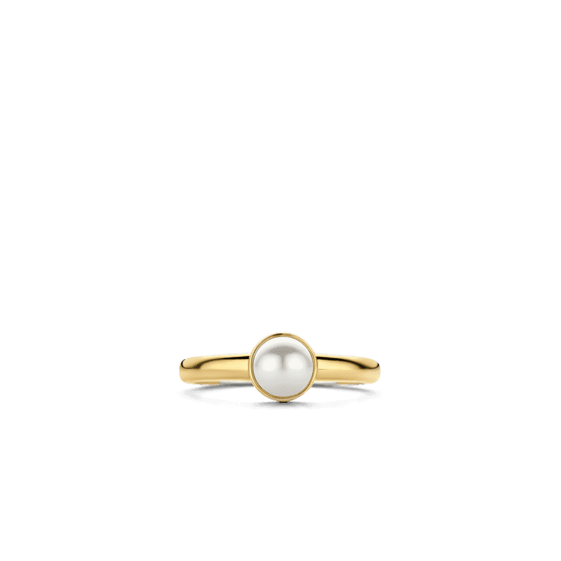 ti-sento-white-pearl-ring-size-54-gold-12254yp-54