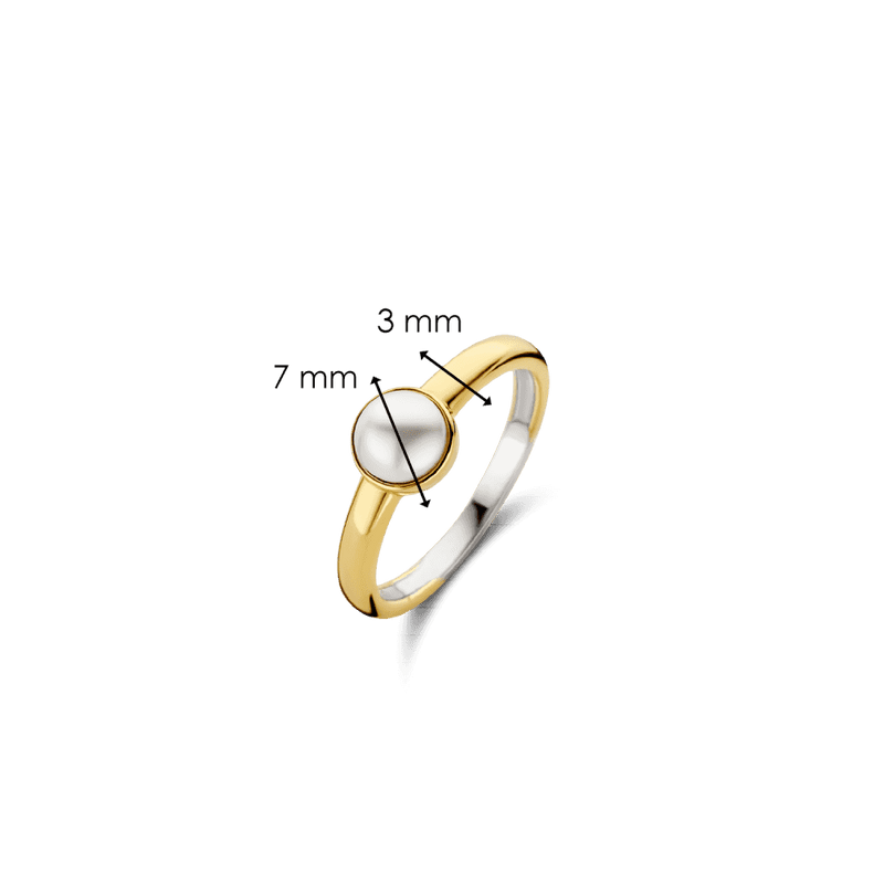ti-sento-white-pearl-ring-size-54-gold-12254yp-54
