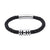 unique-leather-bracelet-black-a65bl-23cm