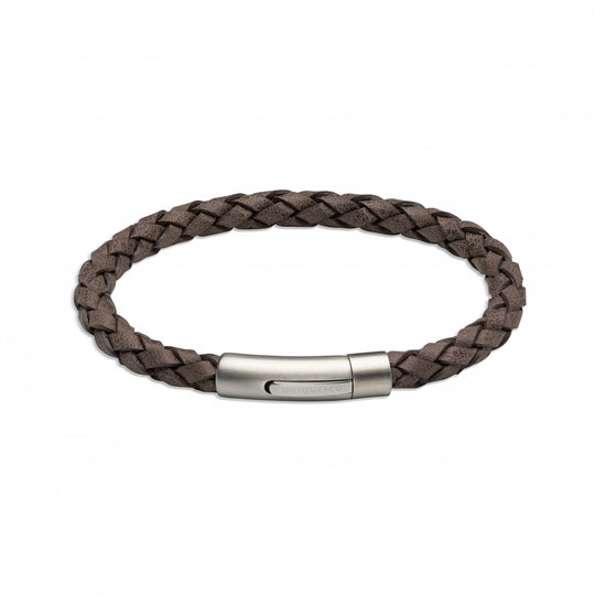 Moro Leather Bracelet - Brown - B492MO