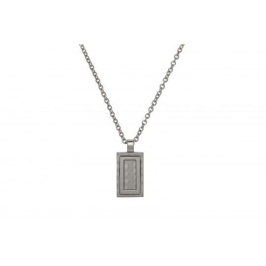 Stainless Steel Pendant Necklace - AN-89/50CM