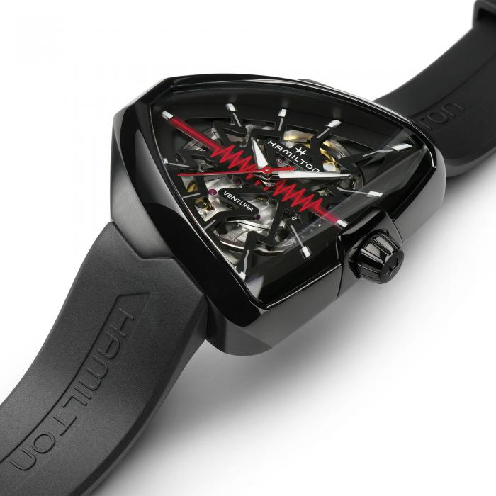 Ventura Elvis80 Skeleton Auto Watch - H24535331