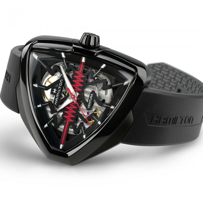 Ventura Elvis80 Skeleton Auto Watch - H24535331