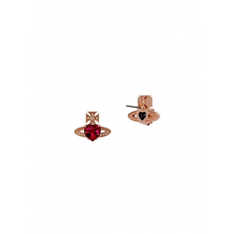 vivienne-westwood-ariella-stud-earrings-rose-gold-red-6201031t-02g314-cn