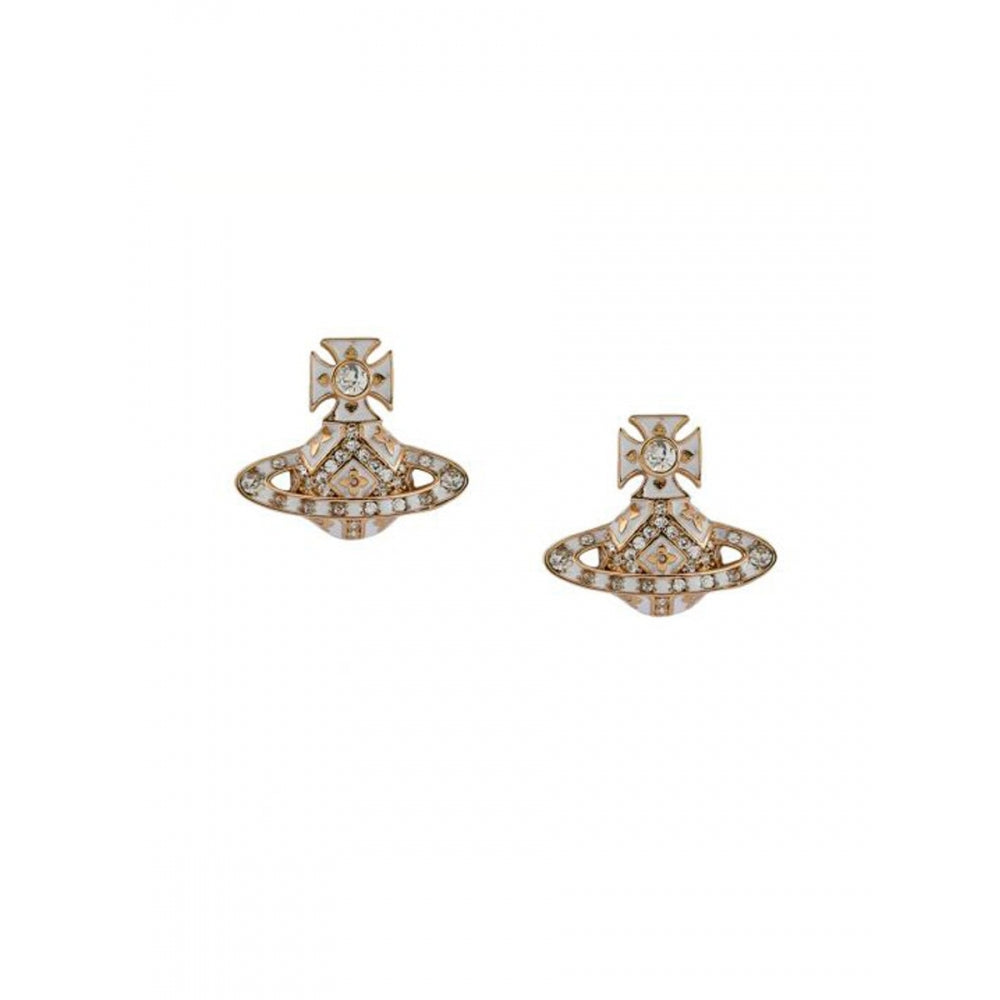 Loelia Drop Earrings - Rhodium - 62020143-02W409-IM – Sarah Layton