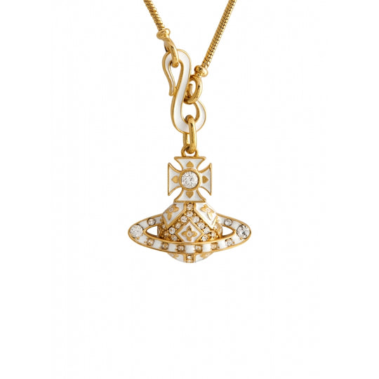 Beryl Bas Relief Pendant - Gold - 63020360-02R106-IM