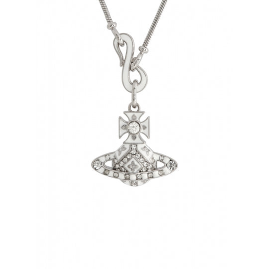 Beryl Bas Relief Pendant - Silver - 63020360-02P146-IM