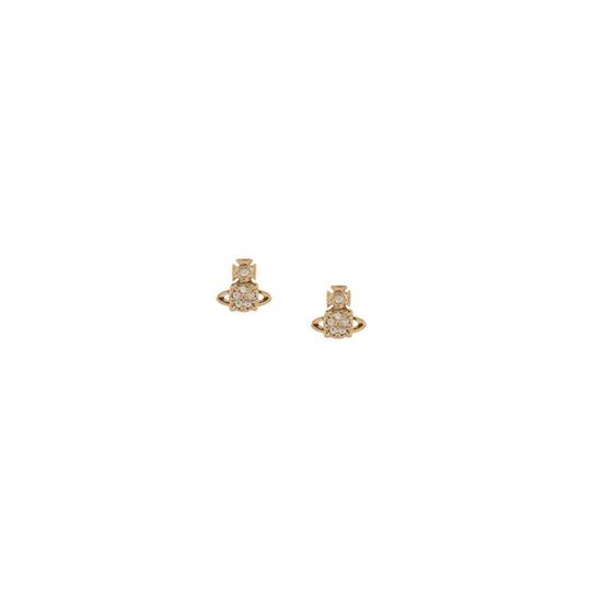 Brandita Stud Earrings - Orb - Gold - 62010300-02R102-CN