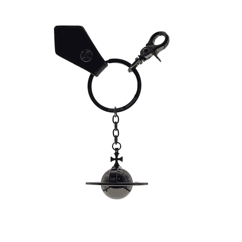 vivienne-westwood-debbie-3d-orb-keyring-black-gunmetal-82030077-01947-n412la