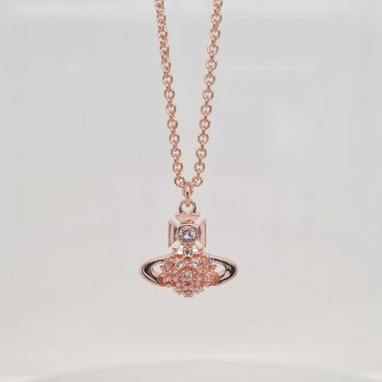 Donna Bas Relief Pendant - Rose Gold - 63020347-02G131-SM