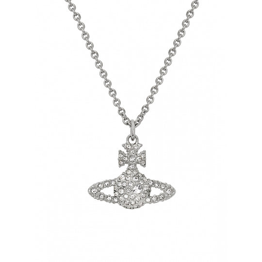 Grace Bas Relief Pendant - Silver - 63020092-02P116-CN