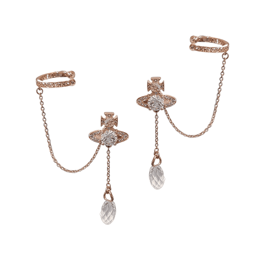 Henriette Earrings - Rose Gold - 62020141-02G284-SM