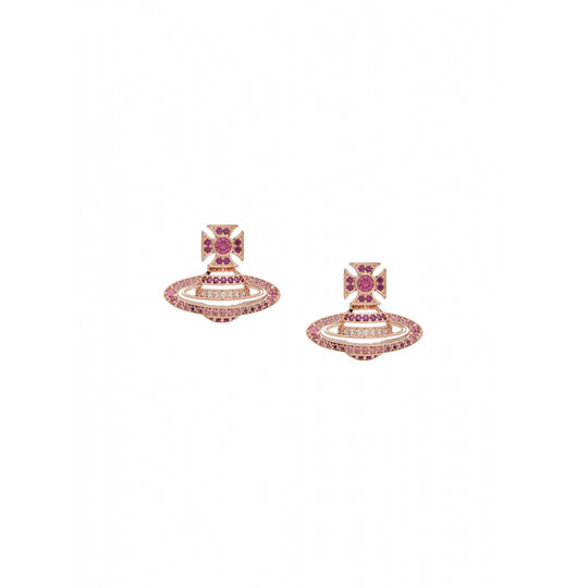 Hermine Bas Relief Earrings - Rose Gold - 62010318-02G266-SM