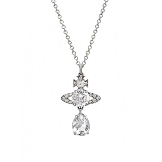 Ismene Drop Pendant - Silver - 63020302-02P102-IM