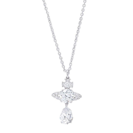 Ismene Drop Pendant - Silver - 63020302-02W363-IM