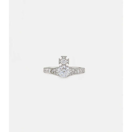 Ismene Ring, Size Medium - Silver - 64040122-01P102-IM-M