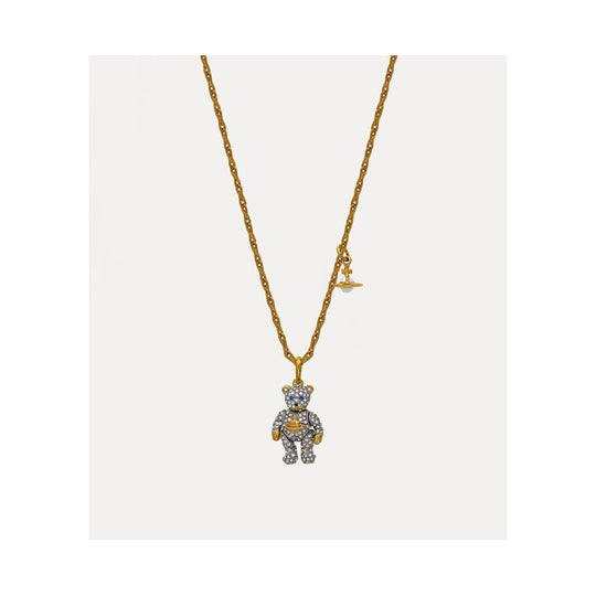 Little Teddy Long Necklace - Gold - 6301010P-02P230-CN