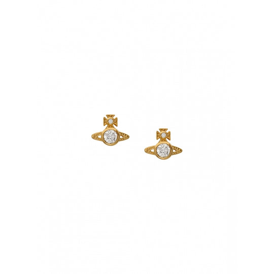 London Orb Earrings - Yellow Gold - 62010220-R102-SM