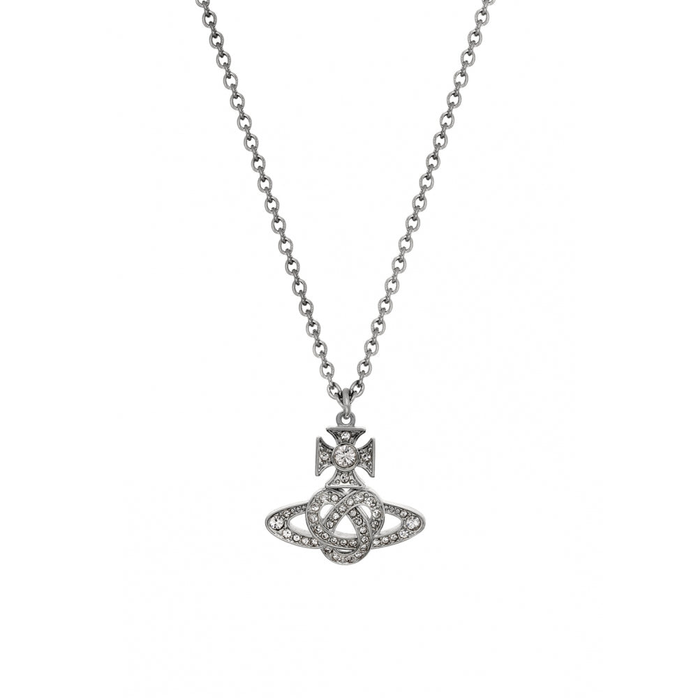 Loudilla Orb Pendant Necklace - Silver - 63020397-02P116-CN