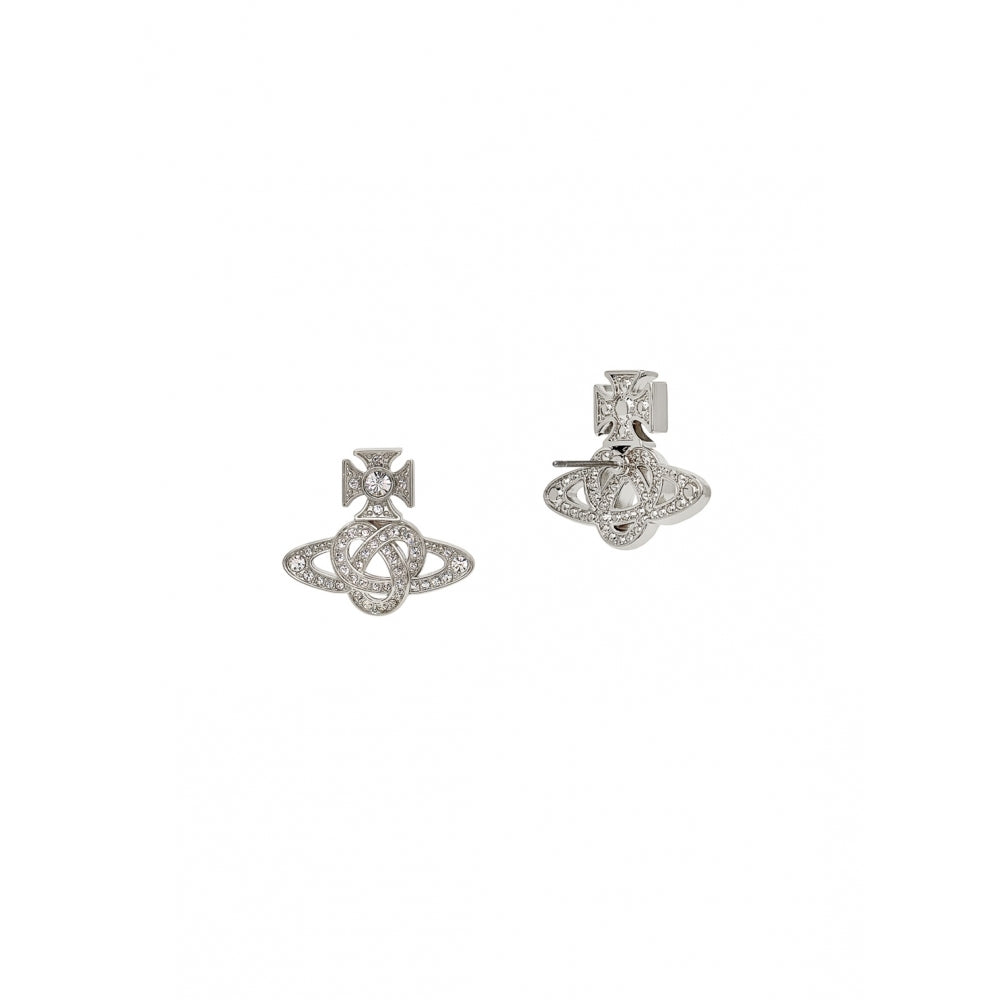 Loudilla Orb Stud Earrings - Silver - 6201031Z-02P116-CN – Sarah