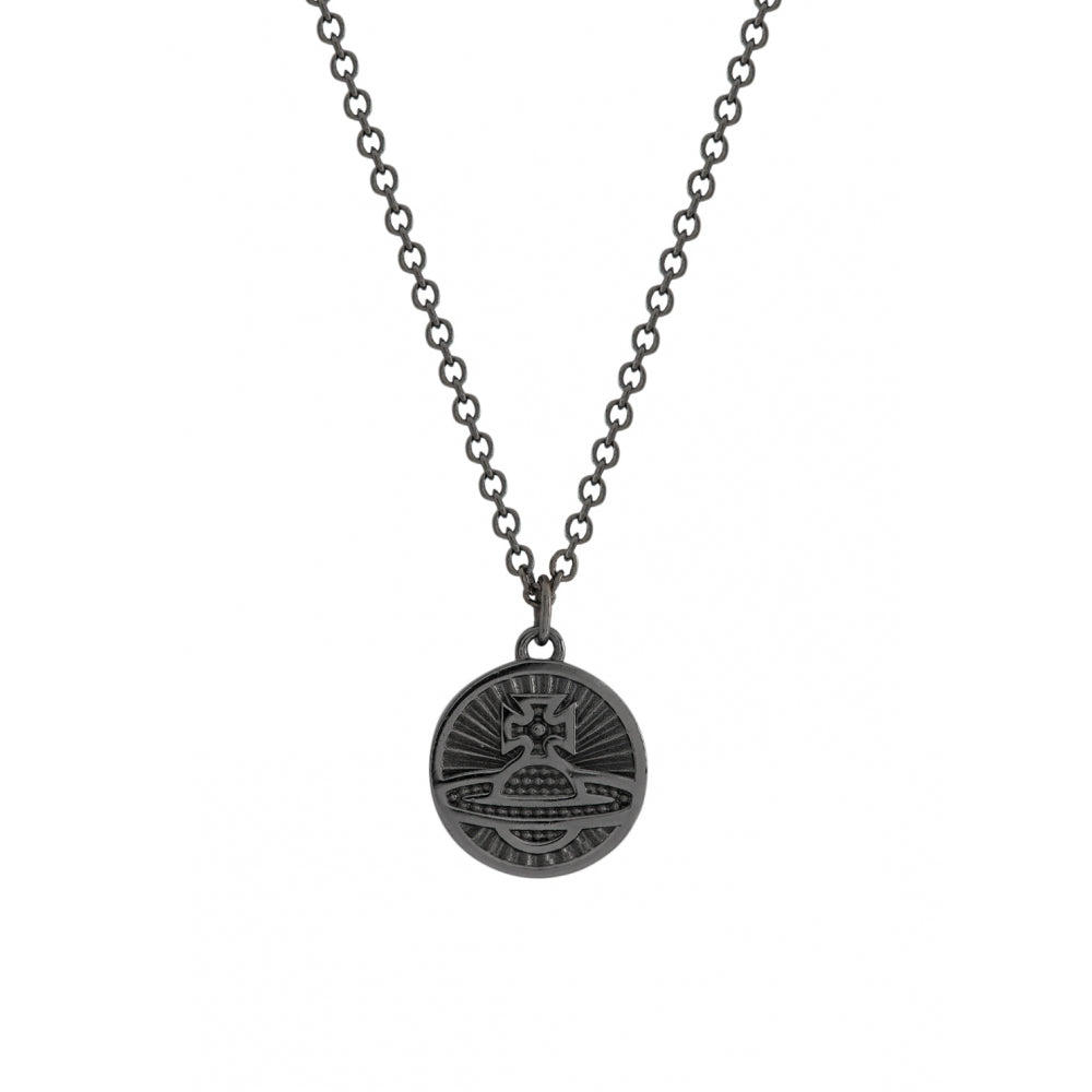 Vivienne Westwood｜FASHION PROPS (63020301 02S001 FJ) Man. Richmond Pendant - Gunmetal - 63020301-S001-FJ-M2