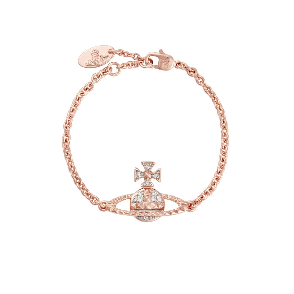 Vivienne Westwood Mayfair Bas Relief Bracelet - Rose Gold