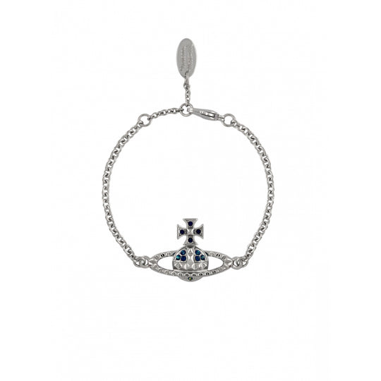 Mayfair Bas Relief Bracelet - Silver/Blue - 61020032-02W112-MY
