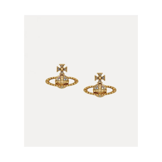 Mayfair Bas Relief Earrings - Gold - 62010029-R115-MY