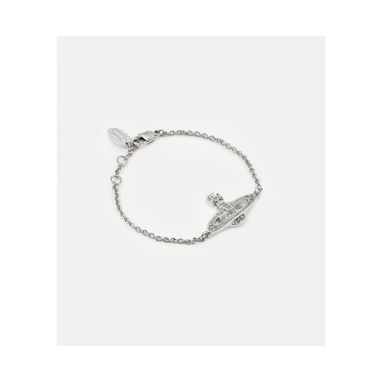 Mini Bas Relief Bracelet - Rhodium - 61020051-W110-CN