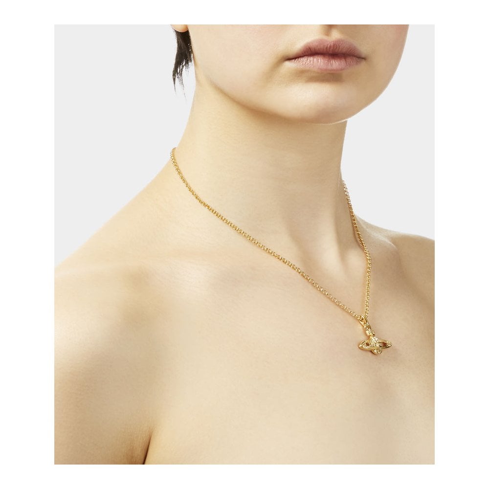 Vivienne Westwood Mini Bas Relief pendant necklace - ShopStyle