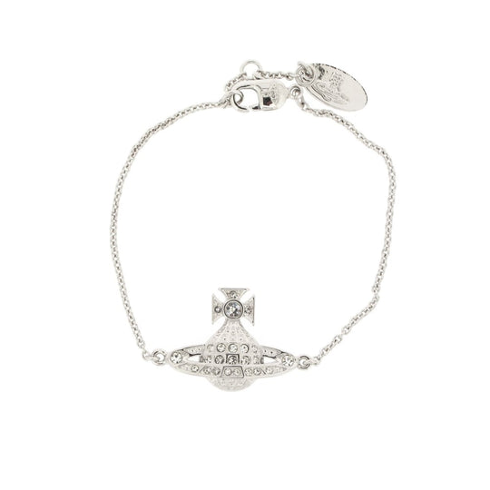Minnie Bas Relief Bracelet - Rhodium - 61020053-W110-CN