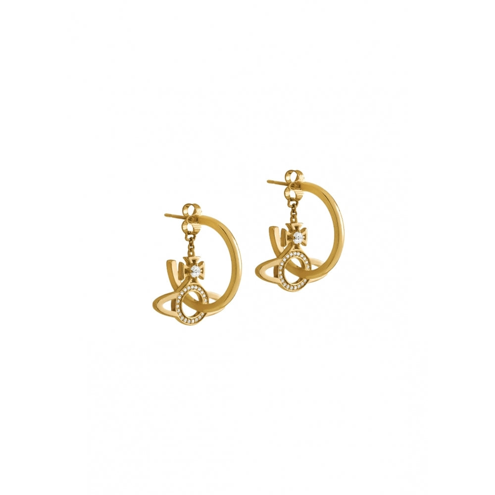 Miranda Earrings - Gold - 62010105-R102-SM – Sarah Layton